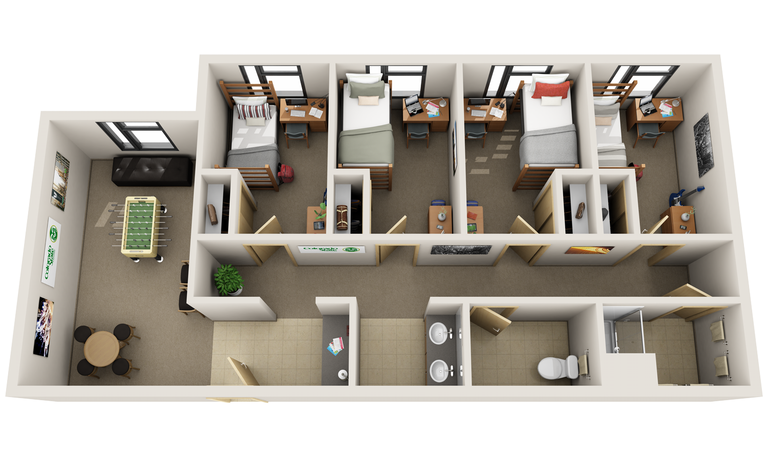 2_Student Housing « 3Dplans.com