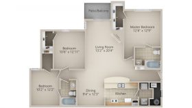 Economy 2D Floor Plans