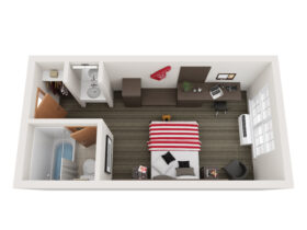 3dplans university single king dorm 255 3dplans university single king dorm 255