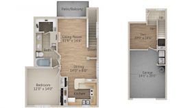 Economy 2D Floor Plans