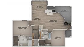 Standard 2D Floor Plans