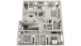 Standard 3D Floor Plans